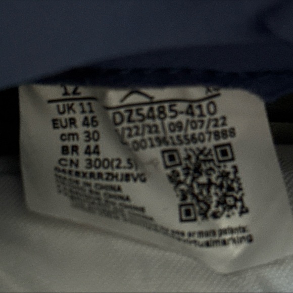 Air Jordan 1 Retro High OG ‘True Blue’ - Picture 6 of 10